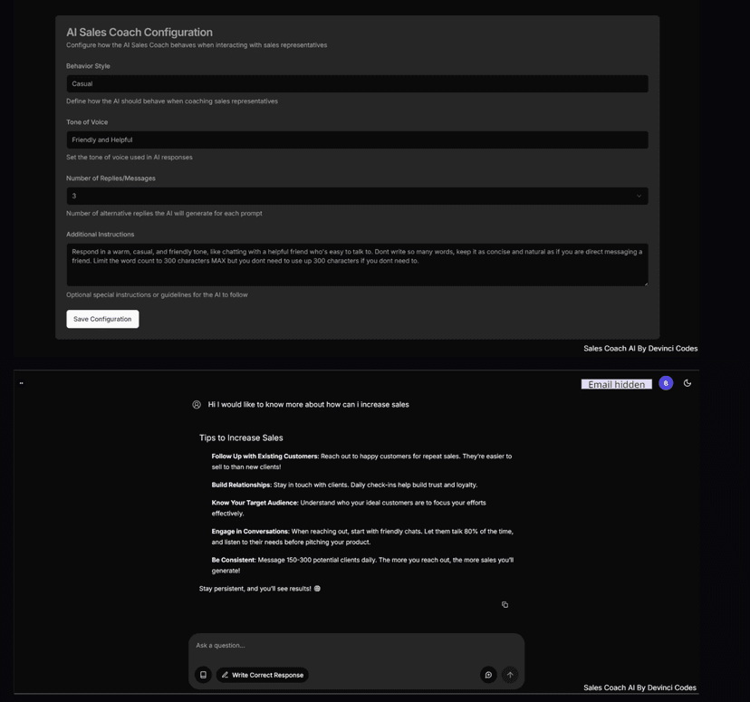 AI Sales Coach